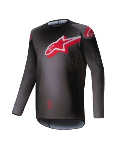 Jersey Alpinestars Supertech Lipan Gris/Rojo