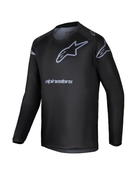 Jersey Infantil Alpinestars Racer Graphite Negro