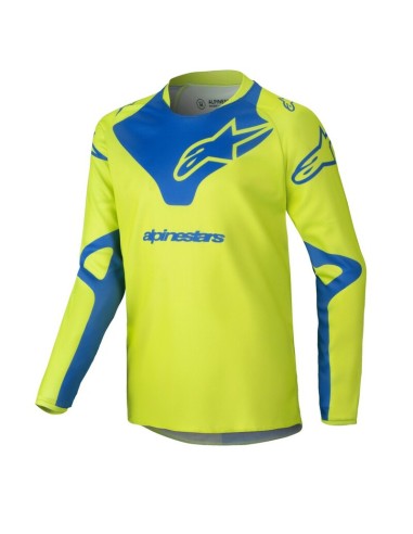 Jersey Infantil Alpinestars Racer Veil Amarillo Fluo
