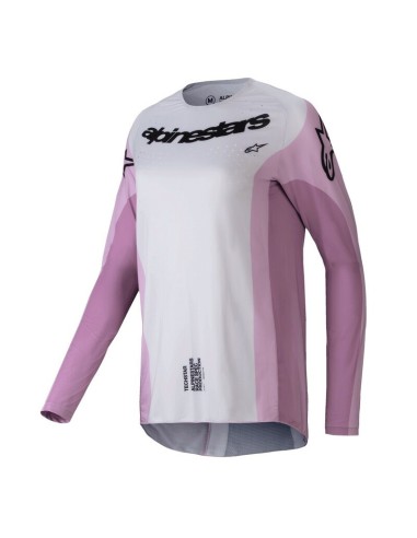 Jersey Mujer Alpinestars Techstar Stella Melt Rosa/Blanco
