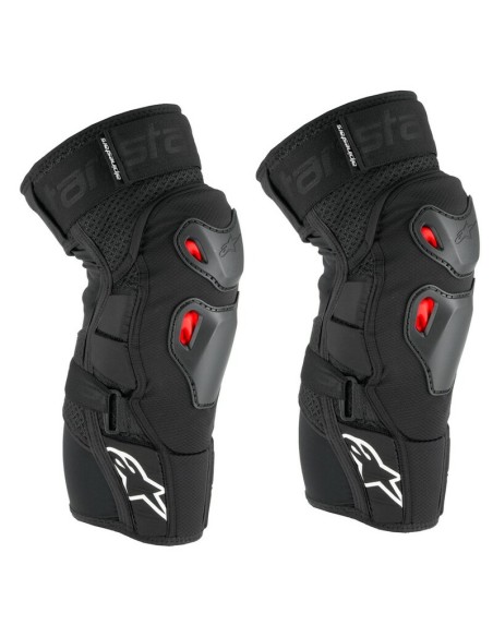 Rodilleras Alpinestars Bionic Pro Plasma Negro/Rojo