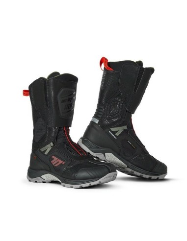 Botas Seventy Degrees SD-BA6 Stelvio Negro/Rojo