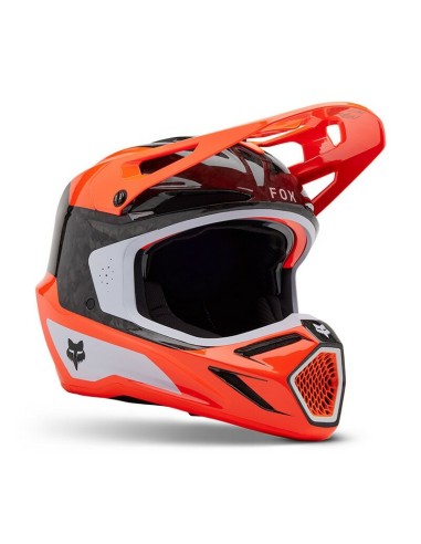 Casco Fox V3 RS Infinite Naranja Fluor