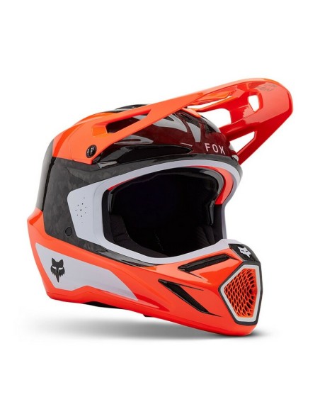 Casco Fox V3 RS Infinite Naranja Fluor