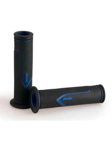 Puños Trail Core Puig (Ø 22 mm) Negro/Azul