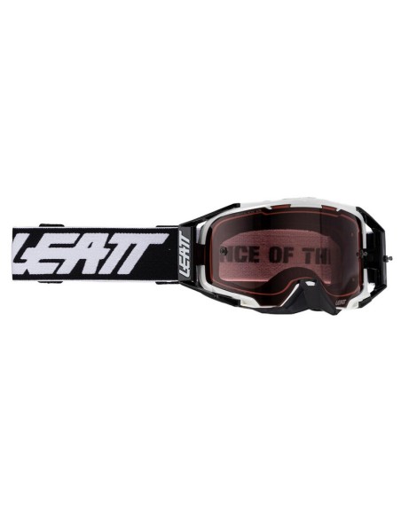 Gafas Leatt Velocity 6.5 Lentes Cryztal Blanco/Rosa