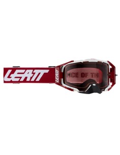 Gafas Leatt Velocity 6.5 Lentes Cryztal Rojo