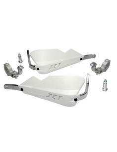 Kit Paramanos Barkbusters JET Cerrado Ø28,6mm Blanco