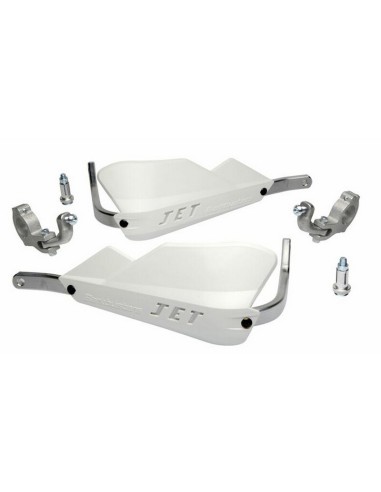 Kit Paramanos Barkbusters JET Cerrado Ø28,6mm Blanco