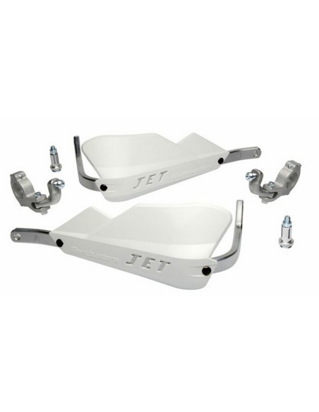 Kit Paramanos Barkbusters JET Cerrado Ø28,6mm Blanco