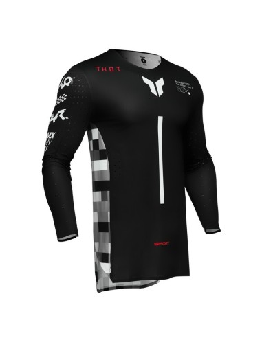 Jersey Thor Sport Riot Negro/Rojo