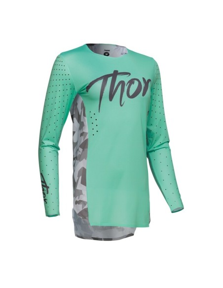 Jersey Mujer Thor Sport Shadow Turquesa