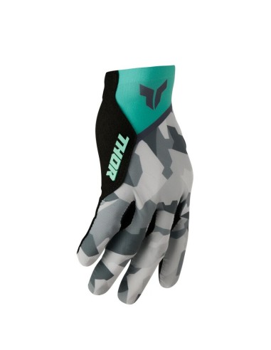 Guantes Mujer Thor Sport Shadow Turquesa