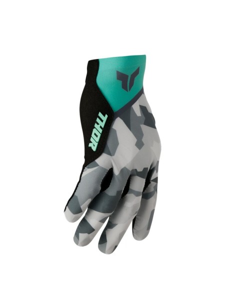 Guantes Mujer Thor Sport Shadow Turquesa
