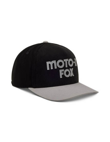 Gorra Fox Moto-X Corduroy Snapback Negro