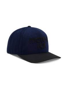Gorra Fox Moto-X Corduroy Snapback Midnight
