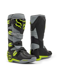 Botas Fox Comp Gris/Amarillo