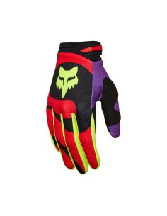 Guantes Fox 180 Emotion Rojo Fluor