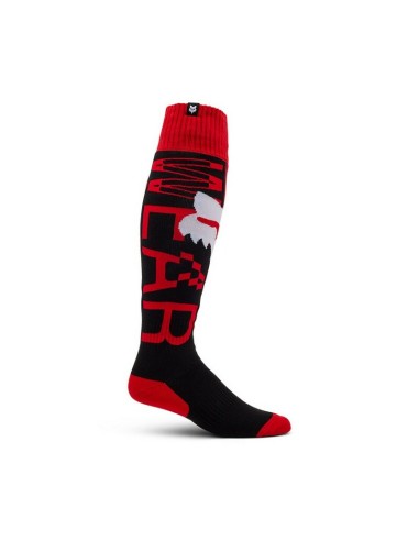 Calcetines Gruesos Fox 180 Race Spec Rojo Fluor