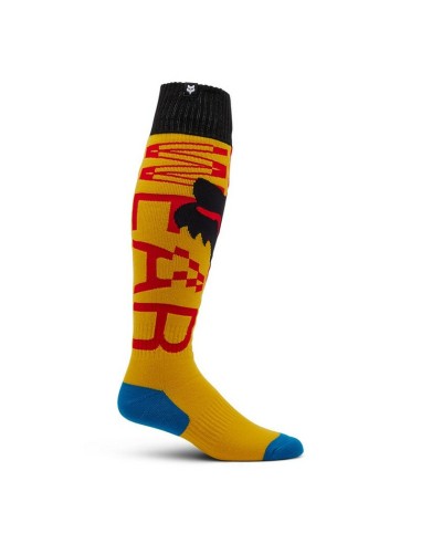 Calcetines Gruesos Fox 180 Race Spec Amarillo
