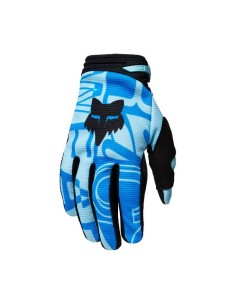 Guantes Mujer Fox 180 Race Spec Azul