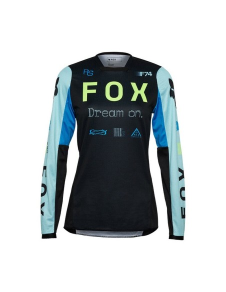Jersey Mujer Fox 180 Race Spec Negro