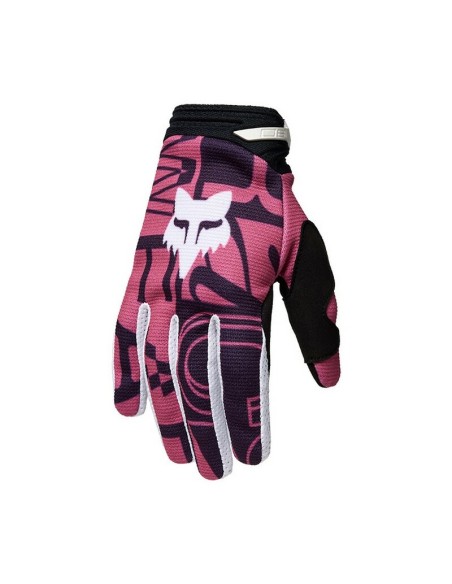 Guantes Infantiles Niña Fox 180 Race Spec Morado