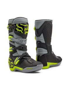 Botas Infantiles Fox Comp Gris/Amarillo