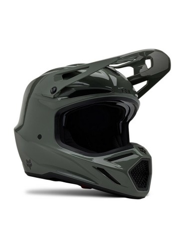 Casco Fox V3 RS Carbon Solid Gris Oscuro