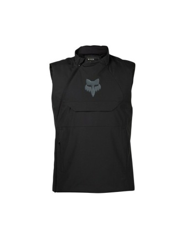 Chaleco Cortavientos Fox Ranger Off Road Negro