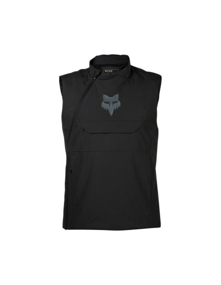Chaleco Cortavientos Fox Ranger Off Road Negro