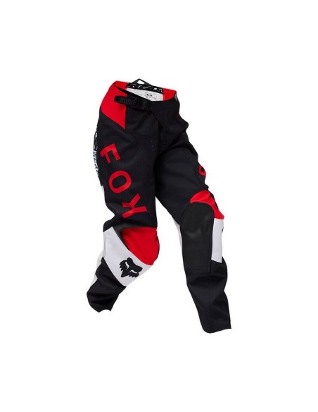 Pantalón Infantil Fox 180 Race Spec Rojo Fluor