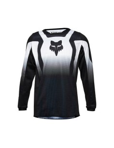 Jersey Infantil Fox 180 Lean Negro/Blanco
