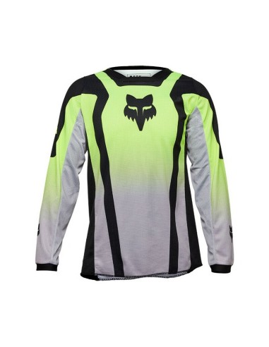 Jersey Infantil Fox 180 Lean Amarillo Fluo