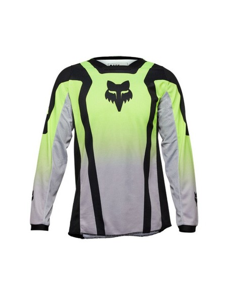 Jersey Infantil Fox 180 Lean Amarillo Fluo