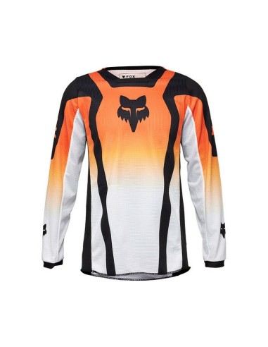 Jersey Infantil Fox 180 Lean Naranja Fluo