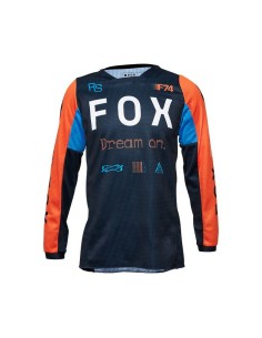Jersey Infantil Fox 180 Race Spec Azul Marino