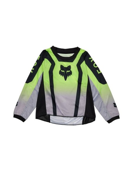 Jersey PeeWee Fox 180 Lean Amarillo Fluor