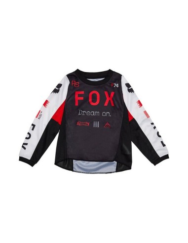 Jersey PeeWee Fox 180 Race Spec Rojo Fluor