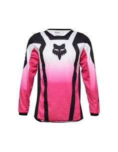 Jersey Infantil Niña Fox 180 Lean Negro/Rosa
