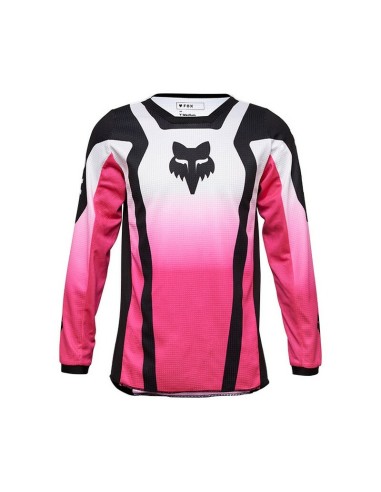 Jersey Infantil Niña Fox 180 Lean Negro/Rosa