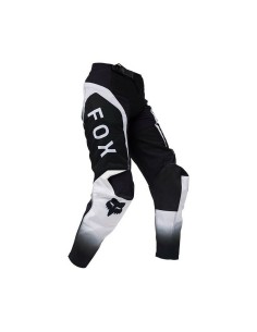 Pantalón Infantil Fox 180 Lean Negro/Blanco
