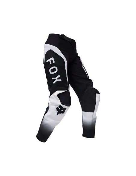 Pantalón Infantil Fox 180 Lean Negro/Blanco