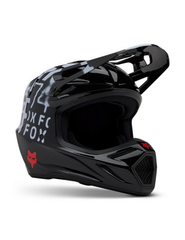 Casco Fox V3 Seventy4 Negro