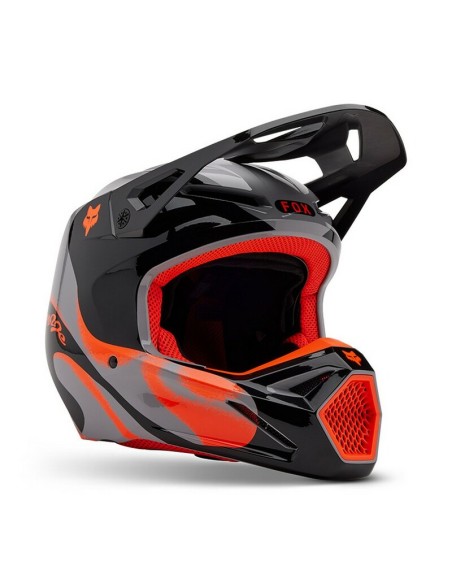 Casco Fox V1 Emotion Gris