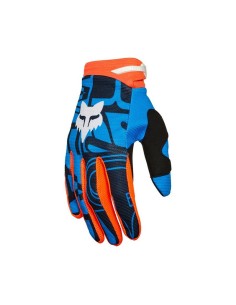 Guantes Infantiles Fox 180 Race Spec Azul