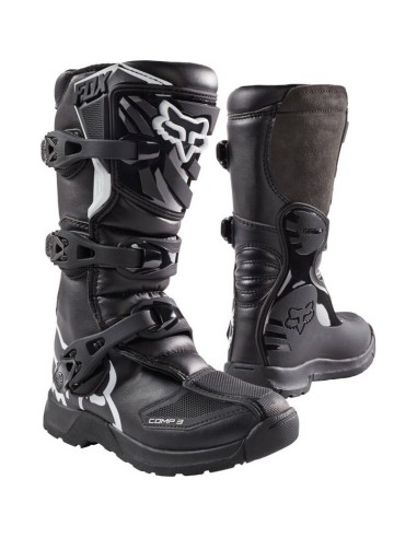 Botas Infantiles Fox Comp 3Y Negro