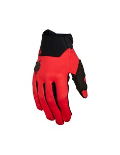 Guantes Fox Defend Wind Off Road Rojo Fluor