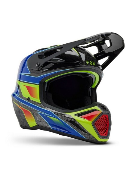 Casco Fox V3 RS Acric Multicolor