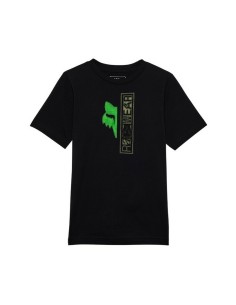 Camiseta Infantil Fox Throttle Negro